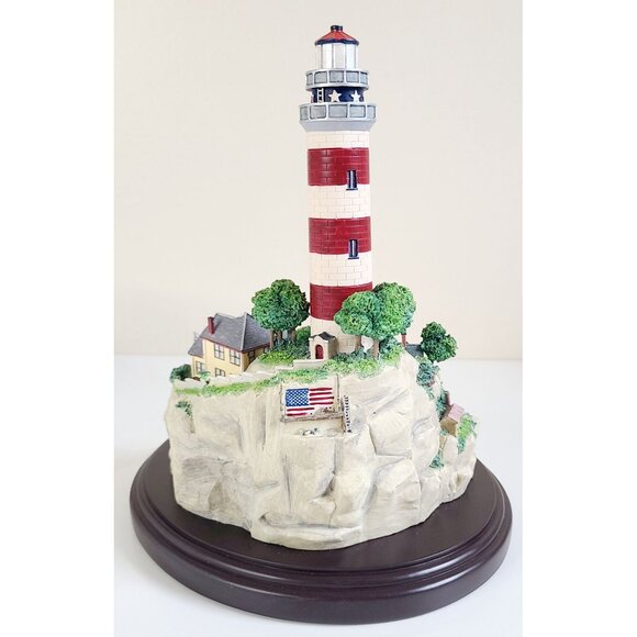 Lenox Light At Independence Point Lighthouse Porcelain Sculpture Figure w/ Box - Picture 4 of 16